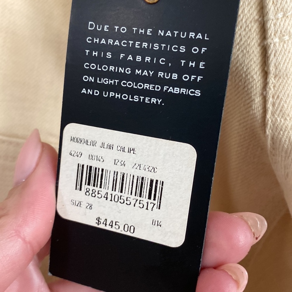 Ralph Lauren light beige jeans - Picture 3 of 8